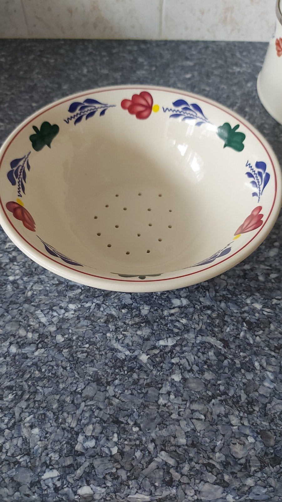 Boerenbont diepe borden Blokker servies - set van 6, Gebruikt, Overige merken, Keramiek, Landelijk/Boerenbont