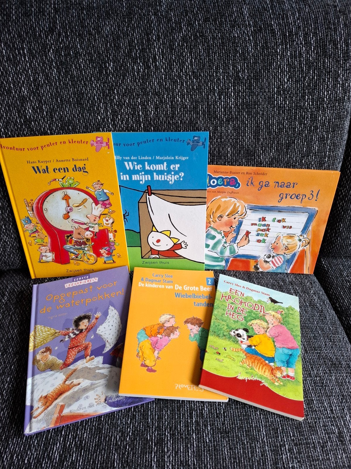 Kinderboeken pakket: 6 boeken voor peuters en kleuters, Gelezen, 5 of 6 jaar, Fictie algemeen, Jongen of Meisje
