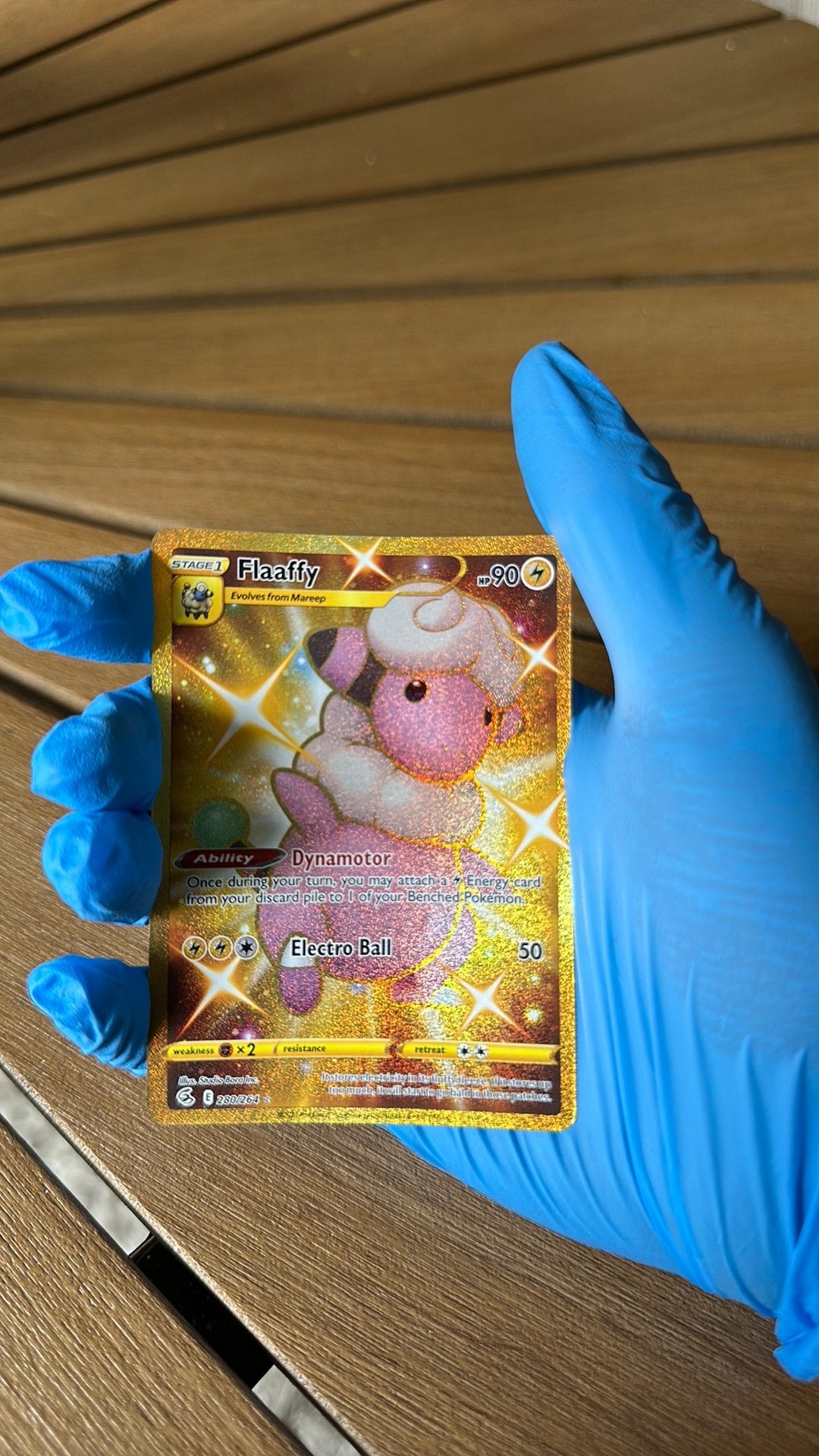 Flaaffy 280/264 Gold Secret Rare PSA 10, Verzenden, Zo goed als nieuw