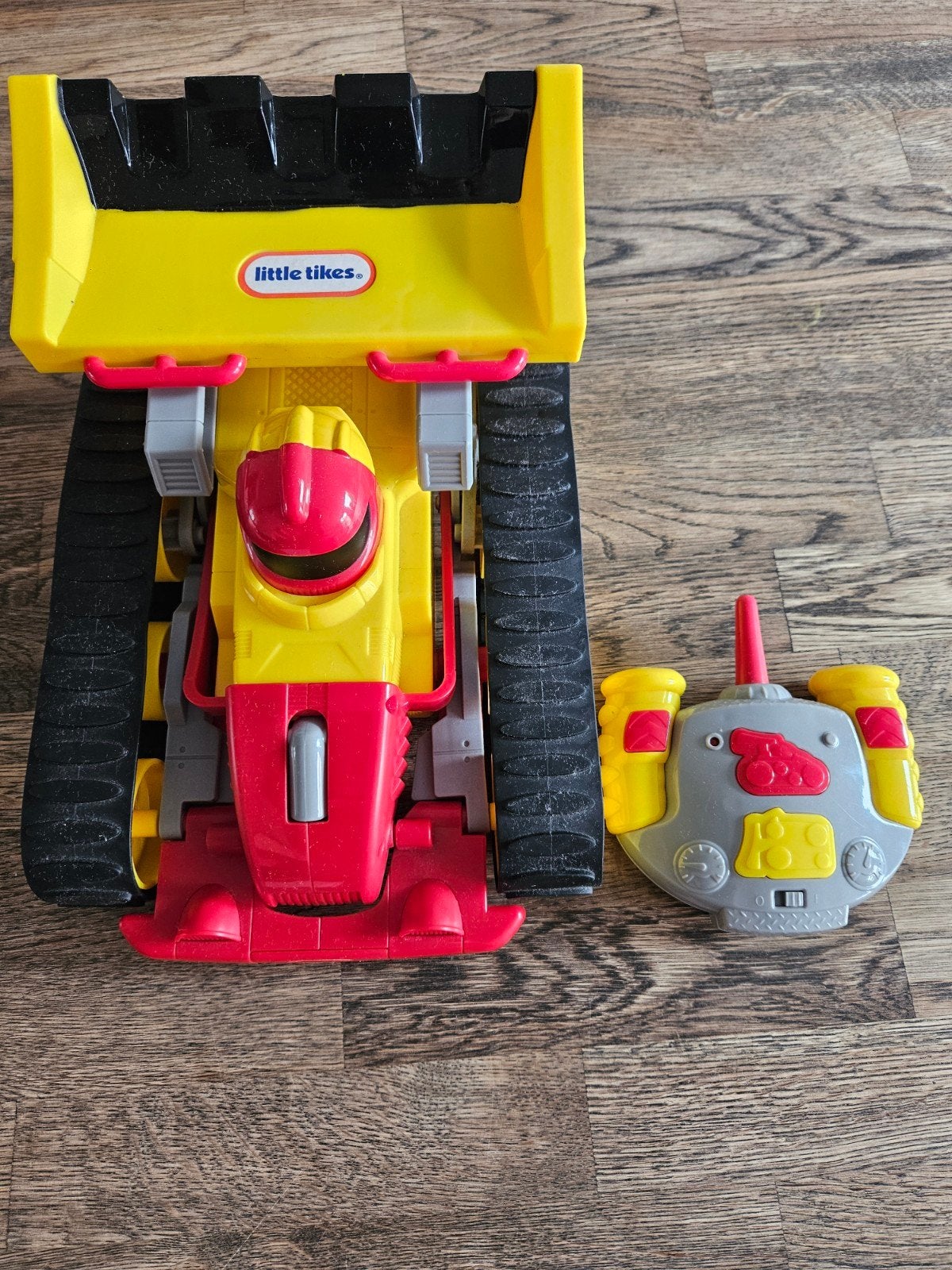 Little Tikes Afstandsbestuurbare Auto en Bulldozer in 1, Ophalen of Verzenden, Gebruikt, Afstandsbediening