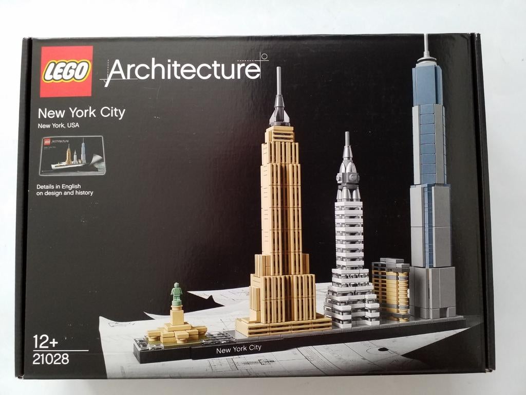 Lego Architecture 21028 New York City 🆕️ ( in seal ), Lego, Nieuw, Architecture, Ophalen of Verzenden