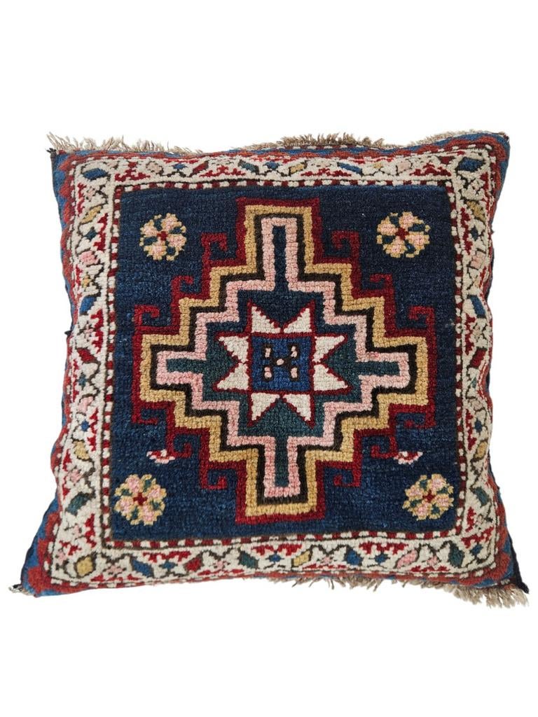 Handgeknoopt oosters wol Star kussen square 52x52cm, Overige kleuren, HYPE POP-UP, Vierkant, Ophalen of Verzenden