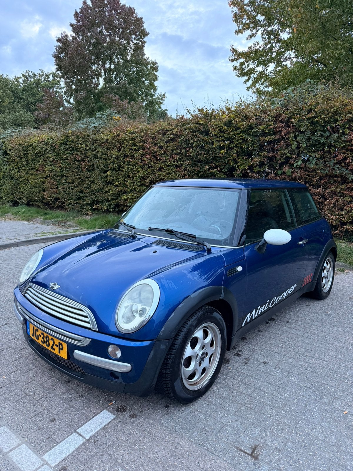 Mini 1.6 ONE Salt Blauw / Bj.2003, Voorwielaandrijving, 15 km/l, Zwart, 4 cilinders