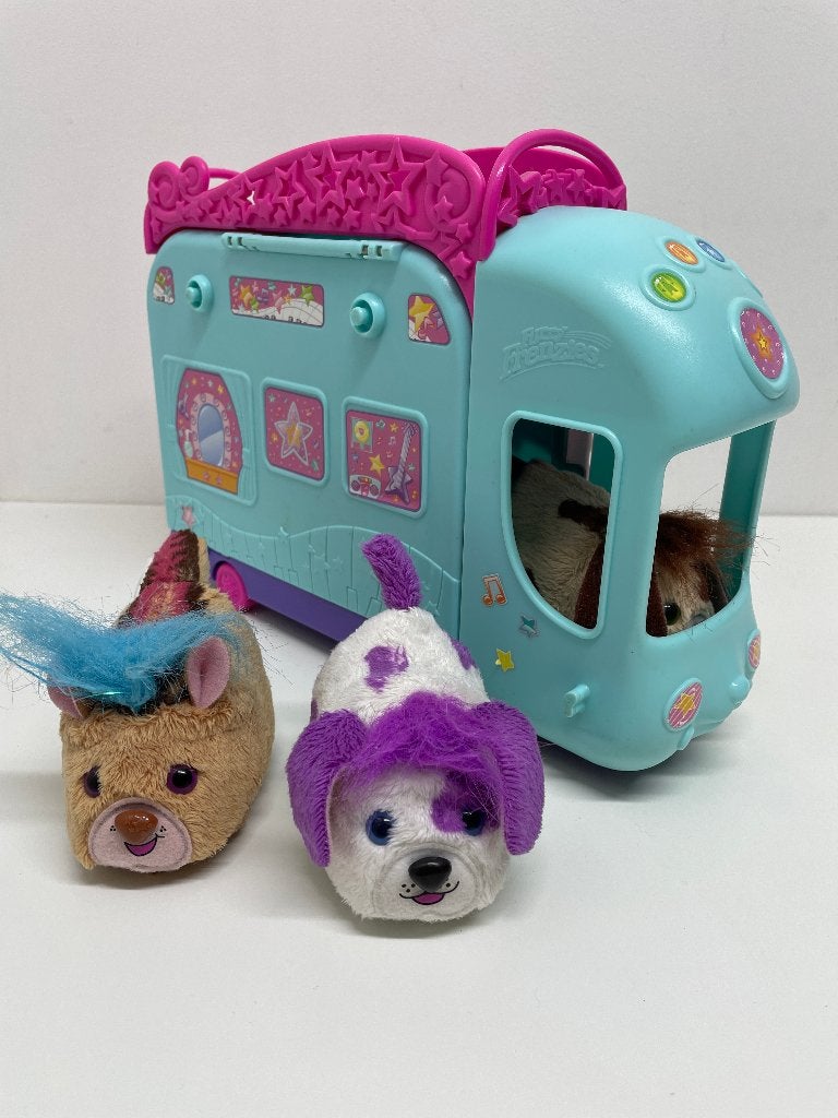Furry Frenzies Bus met 3 diertjes, Kinderen en Baby's, Ophalen of Verzenden, Gebruikt, Jongen of Meisje