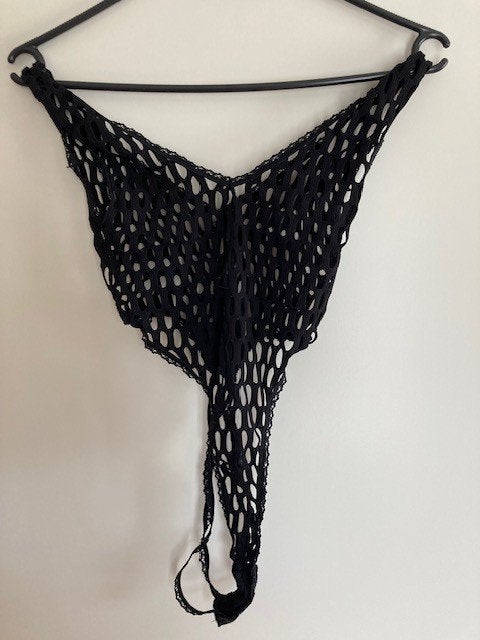Zwarte doorzichtige sexy body, Onbekend, Verzenden, Zwart, Body of Korset