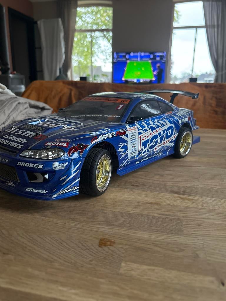Hpi sprint 2 elektrische auto met nieuwe accu. T.E.A.B, Zo goed als nieuw, Auto onroad, Overige schalen, Ophalen