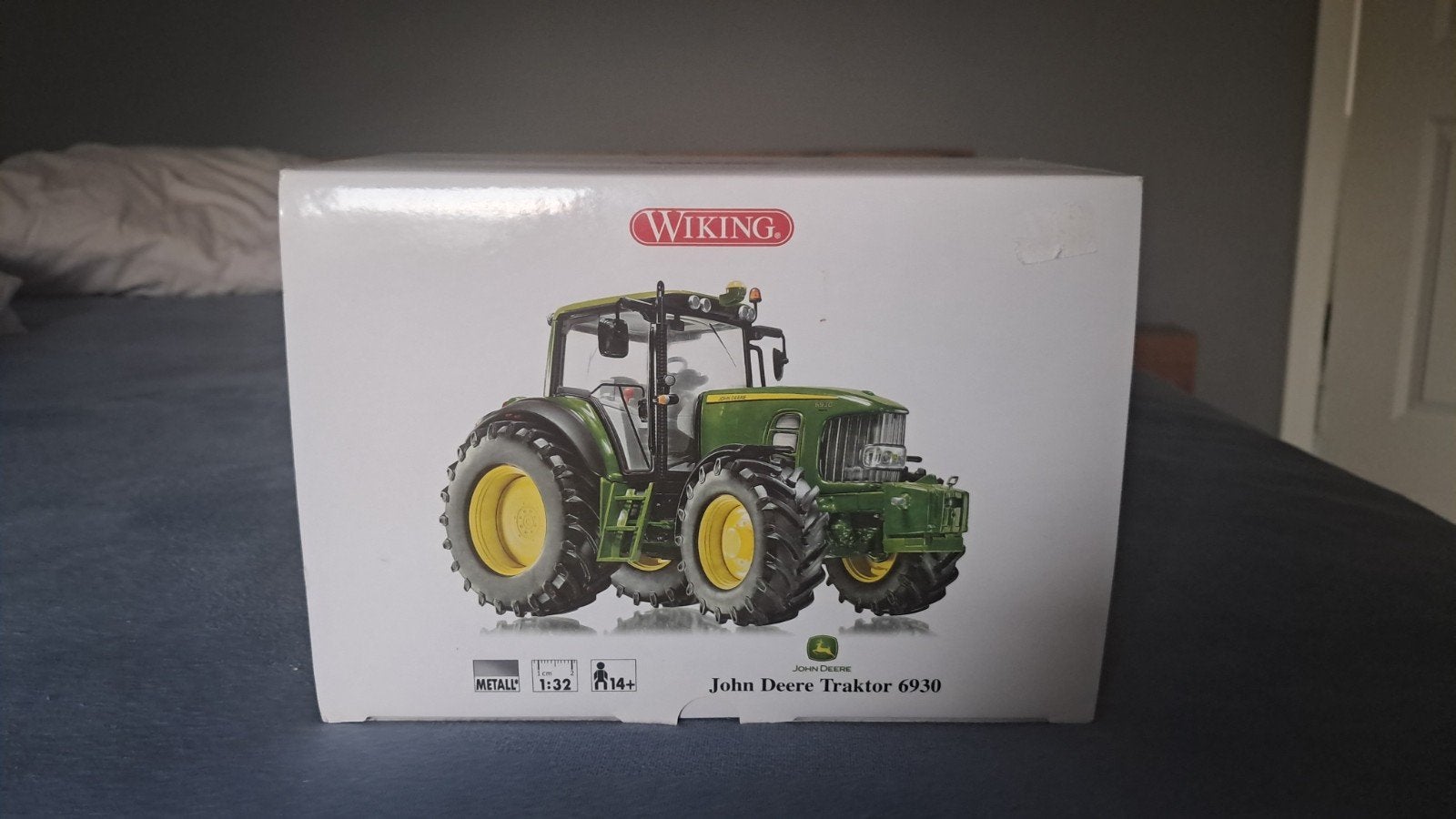 Wiking John Deere 6930, Ophalen of Verzenden, Zo goed als nieuw, Tractor of Landbouw, Overige merken