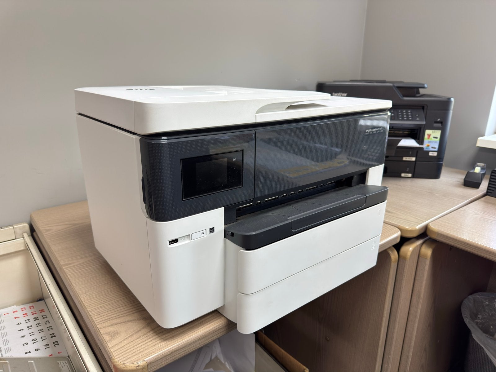 HP OfficeJet Pro 7740 All-in-One Printer met extra inkt, Ophalen, Gebruikt, Faxen, Inkjetprinter
