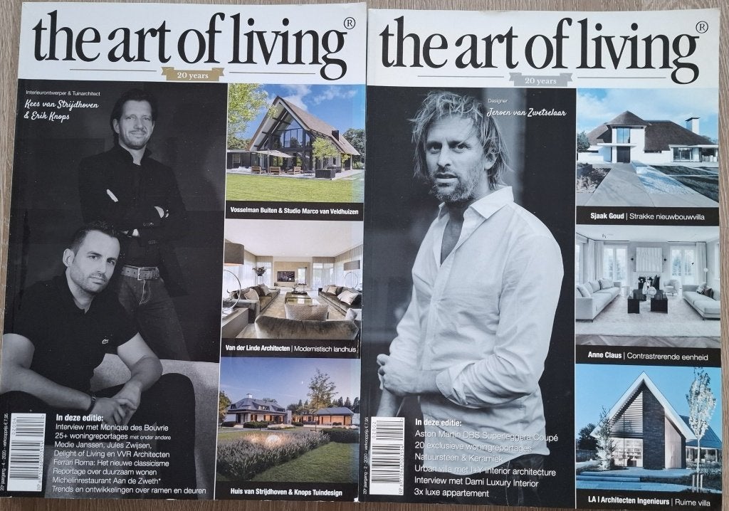 the art of living 20 years (2 stuks uit 2020), Boeken, Tijdschriften en Kranten, Verzenden, Gelezen, Overige typen