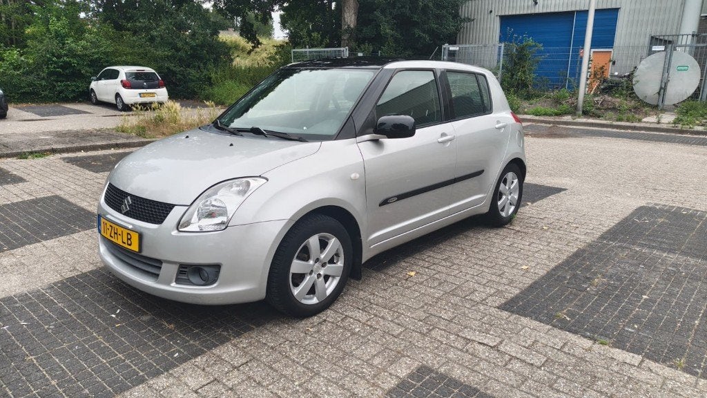 Suzuki Swift 1.3 5DRS 2008 Grijs - SHOGUN uitvoering, Auto's, Suzuki, Particulier, Swift, Airbags, Centrale vergrendeling, Elektrische buitenspiegels