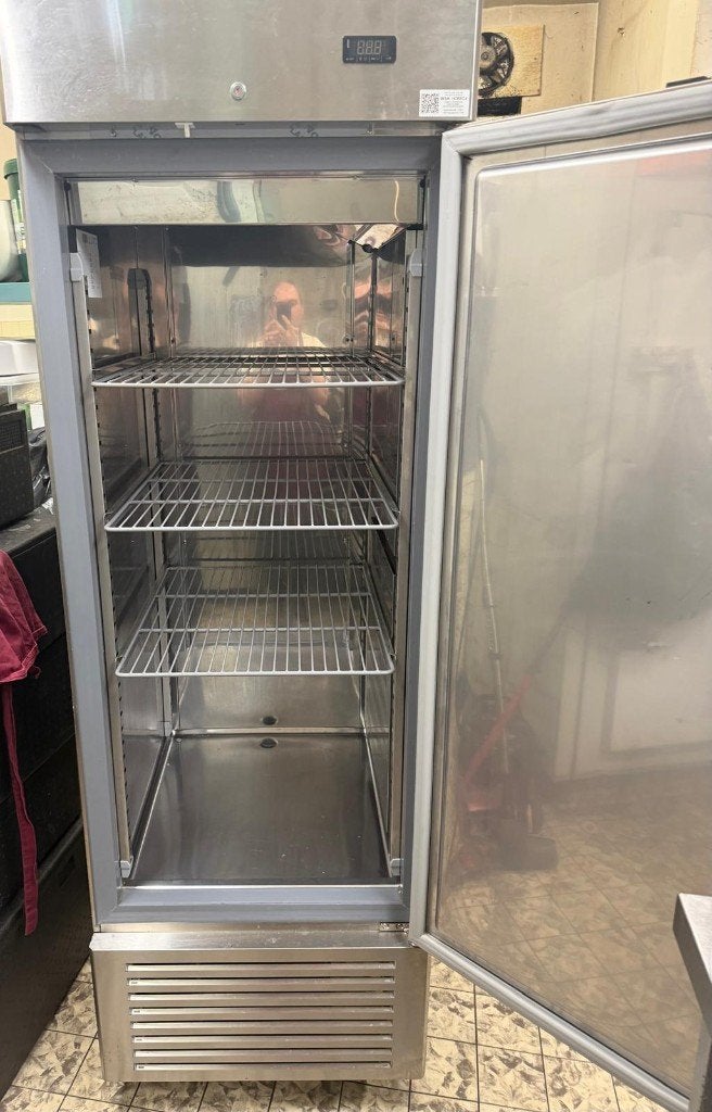 Professionele RVS Koelkast, Ophalen, Zonder vriesvak, 200 liter of meer, 60 cm of meer