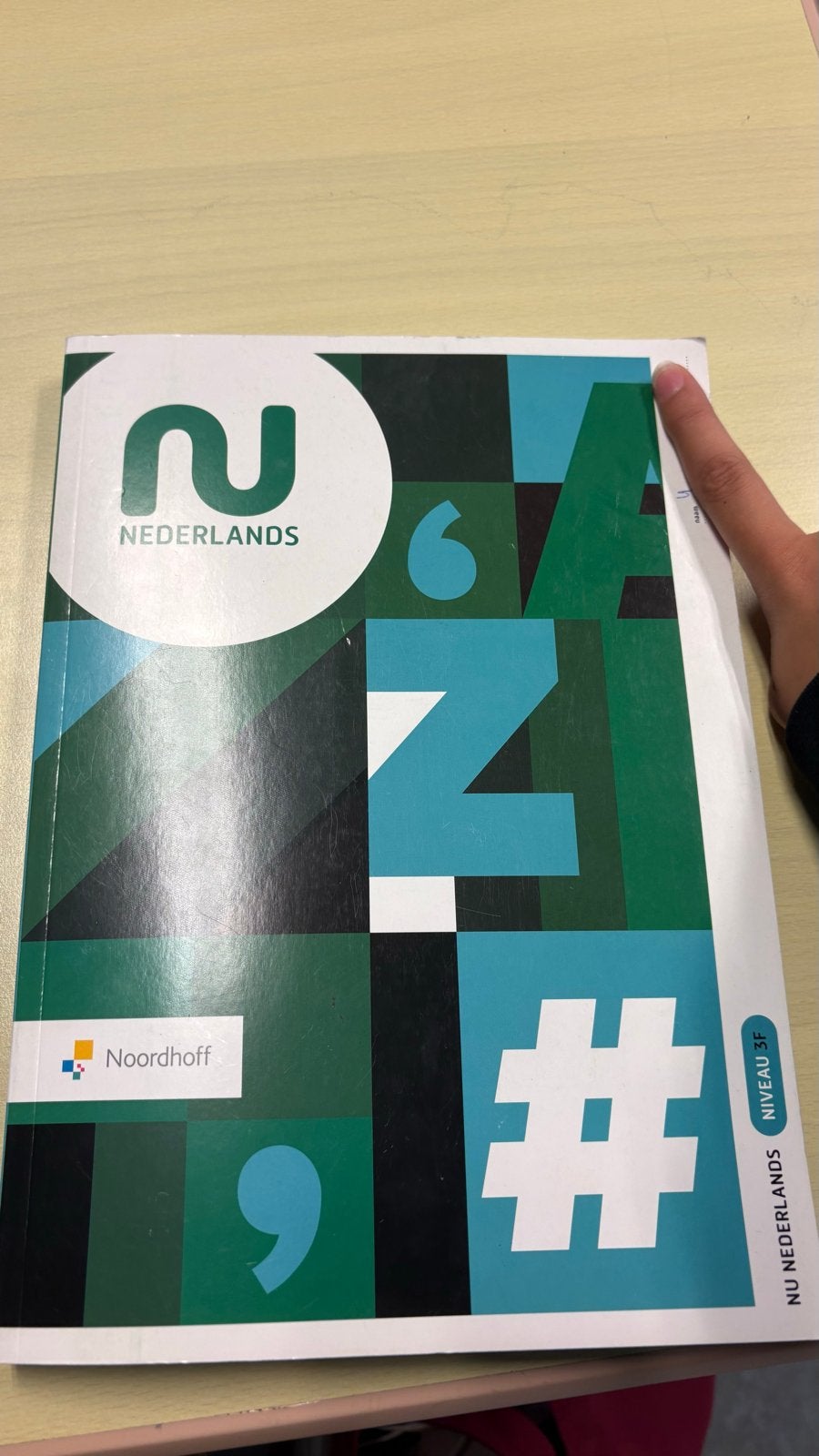 Nu Nederlands 3F VWO/HAVO Boek - Zo goed als nieuw, Ophalen of Verzenden, Zo goed als nieuw, HAVO, Nederlands