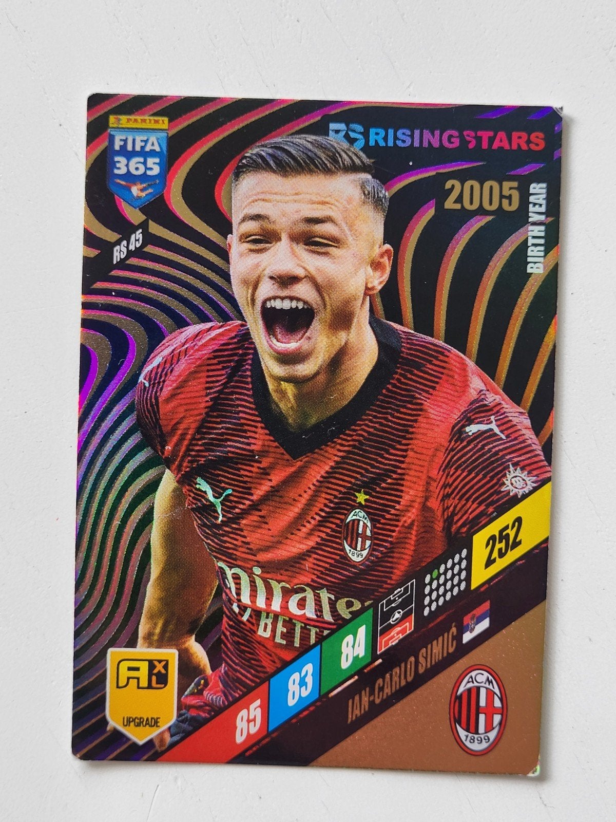 Panini FIFA 365 Adrenalyn XL 2024 Ian-Carlo Simic AC Milan, Verzamelen, Ophalen of Verzenden