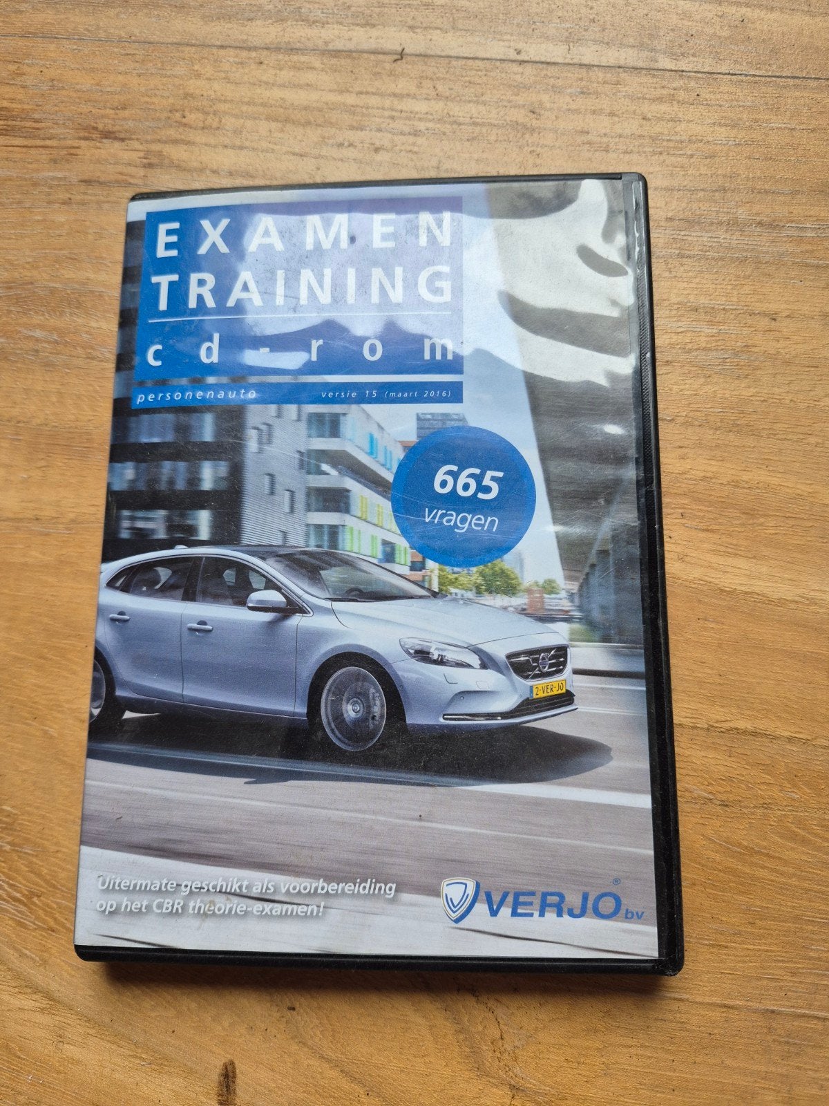 Examentraining CD-rom Personenauto CBR Theorie-examen, Boeken, Verjo, Ophalen of Verzenden, Zo goed als nieuw, Gamma