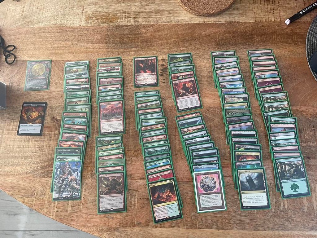 Commander deck: Atali, Primal Conqueror - Clone Steal Repeat, Ophalen of Verzenden, Zo goed als nieuw, Speeldeck