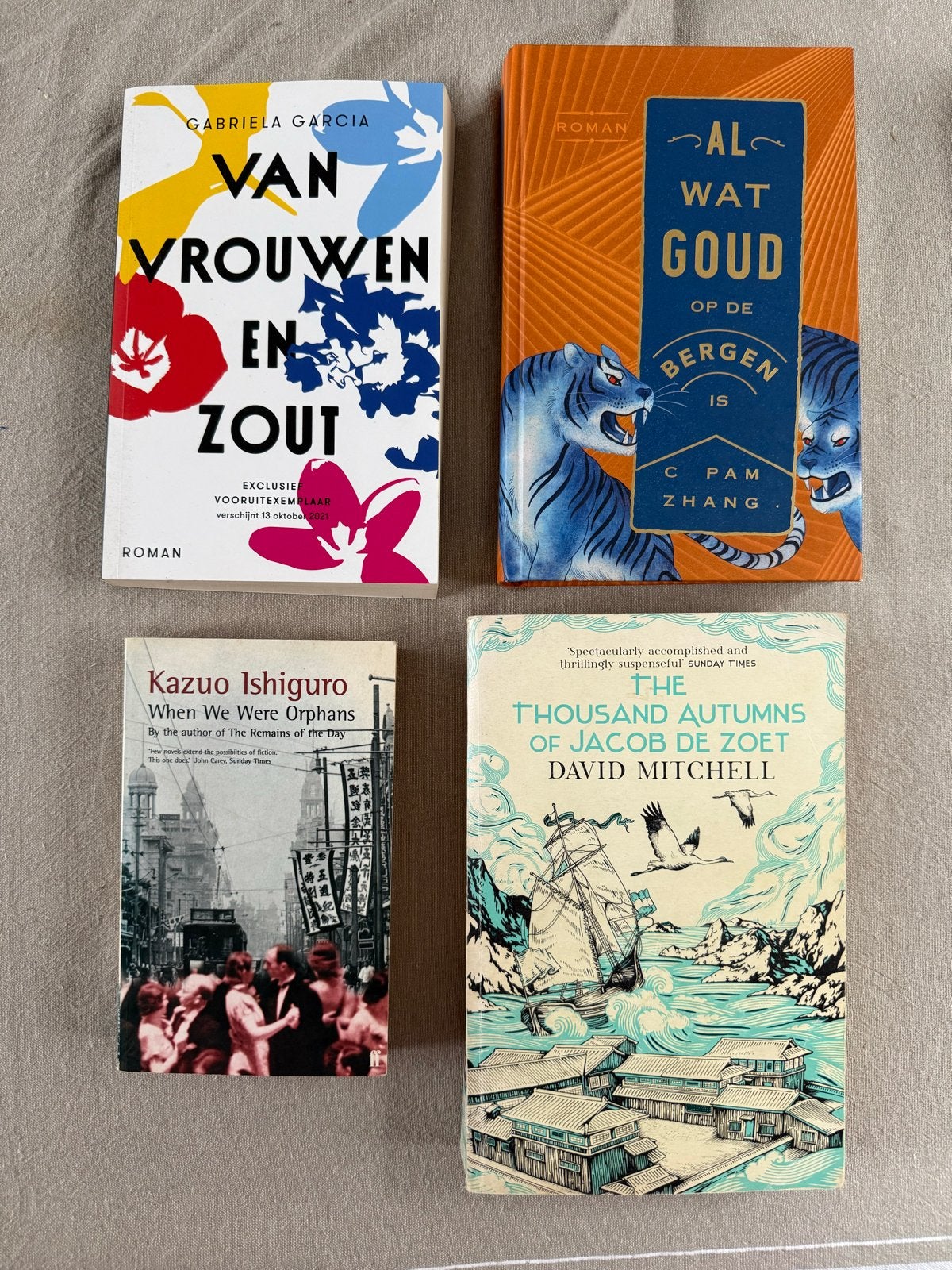 4 boeken over vrouwenlevens in andere landen, Ophalen of Verzenden, Gelezen