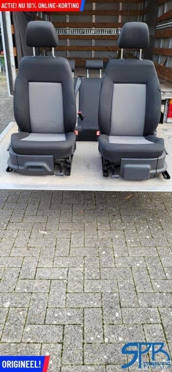 POLO 6R 6C INTERIEUR COMPLEET STOF ORIGINEEL Stoel SET 5 DRS, Gebruikt, Volkswagen, Ophalen of Verzenden, Volkswagen