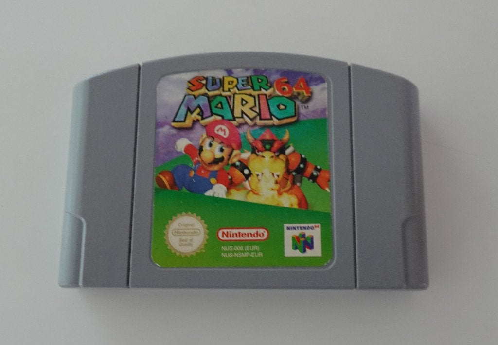 Super Mario 64 voor Nintendo 64, Spelcomputers en Games, Games | Nintendo 64, 1 speler, Zo goed als nieuw, Vanaf 3 jaar, Ophalen