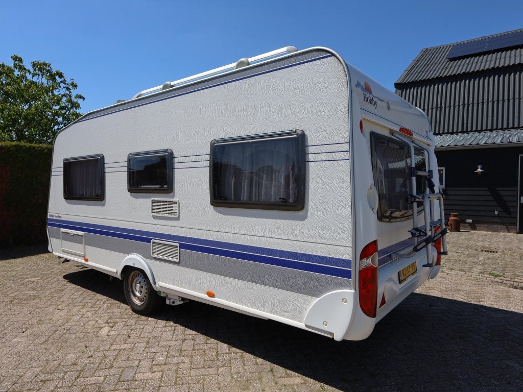Hobby Excellent 495 UFE mover | voortent | luifel, Caravans en Kamperen, Caravans, Rondzit, Hobby, Bedrijf, Schokbreker