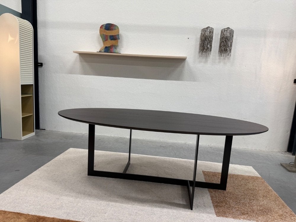 Nieuw Interstar Ovaal eettafel Hout Design Tafel 225, 100 tot 150 cm, Nieuw, Ophalen of Verzenden, Vijf personen of meer