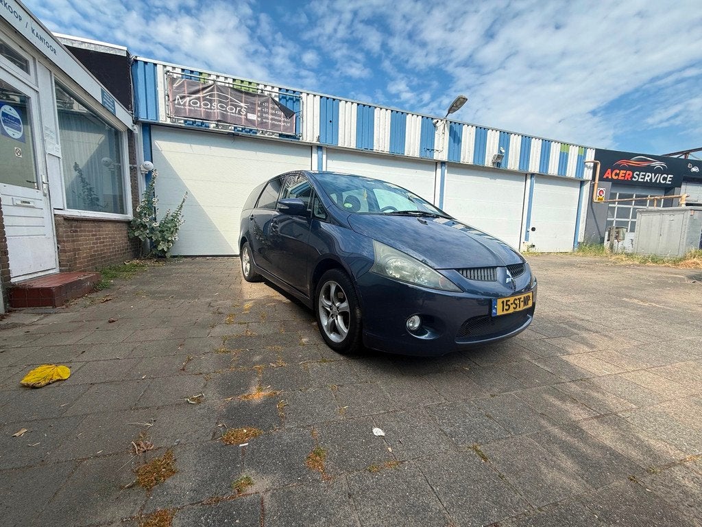 Mitsubishi Grandis 2.4-16V Intense, Auto's, Mitsubishi, Gebruikt, Grandis, Blauw, Bedrijf