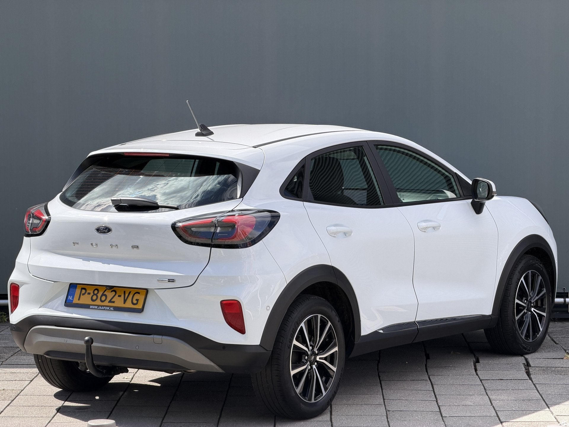 Ford Puma BWJ 2022 | 1.0T 126PK Hybrid Titanium AUTOMAAT | T, Wit, Bedrijf, Hybride Elektrisch/Benzine, 3 cilinders