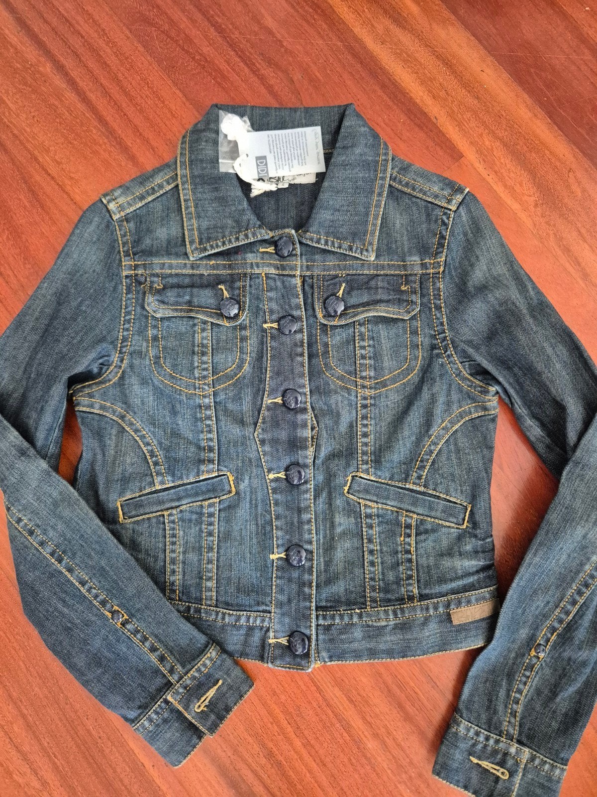 Nieuw jeansjasje spijkerjasje Didi S, Ophalen of Verzenden, Nieuw, Maat 38/40 (M), Blauw