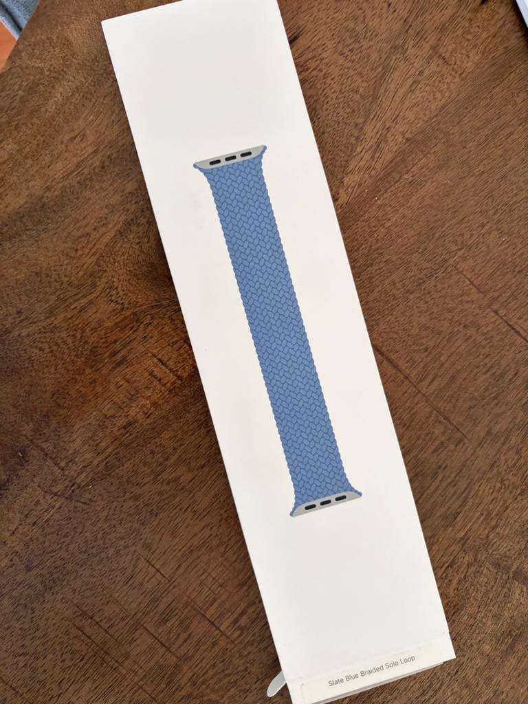 Apple Watch Solo Loop 41mm Maat 2 - Slate Blue, Ophalen of Verzenden, Zo goed als nieuw