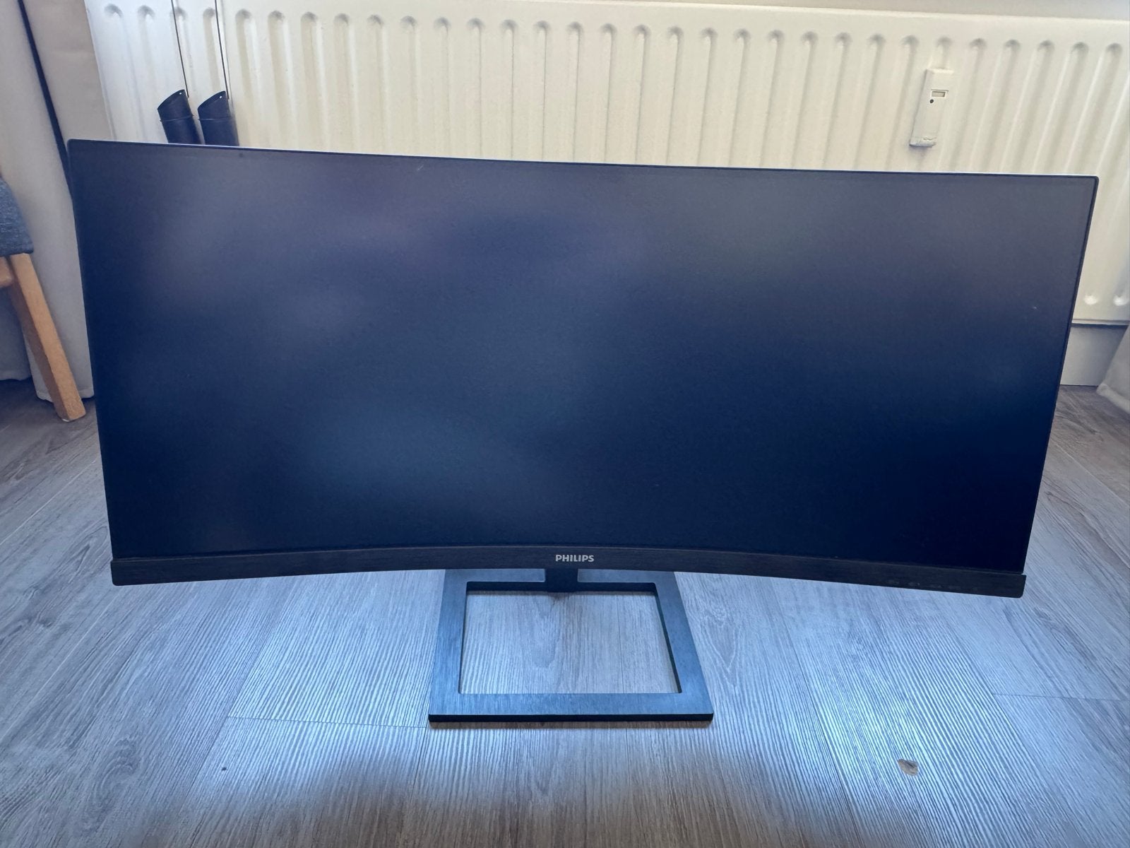 Philips 346E2CUAE/00 Ultrawide Curved Monitor, Computers en Software, Monitoren, HDMI, Curved, VA, Zo goed als nieuw