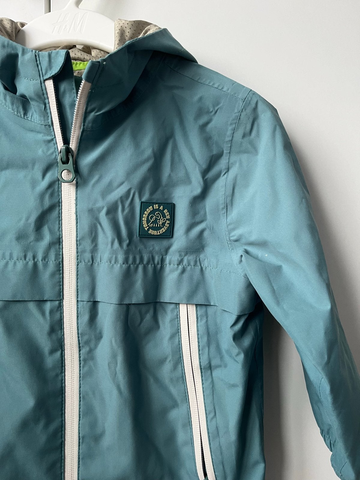NEXT Waterdichte Jas voor Kinderen - Blauw, Ophalen, Zo goed als nieuw, Jongen of Meisje
