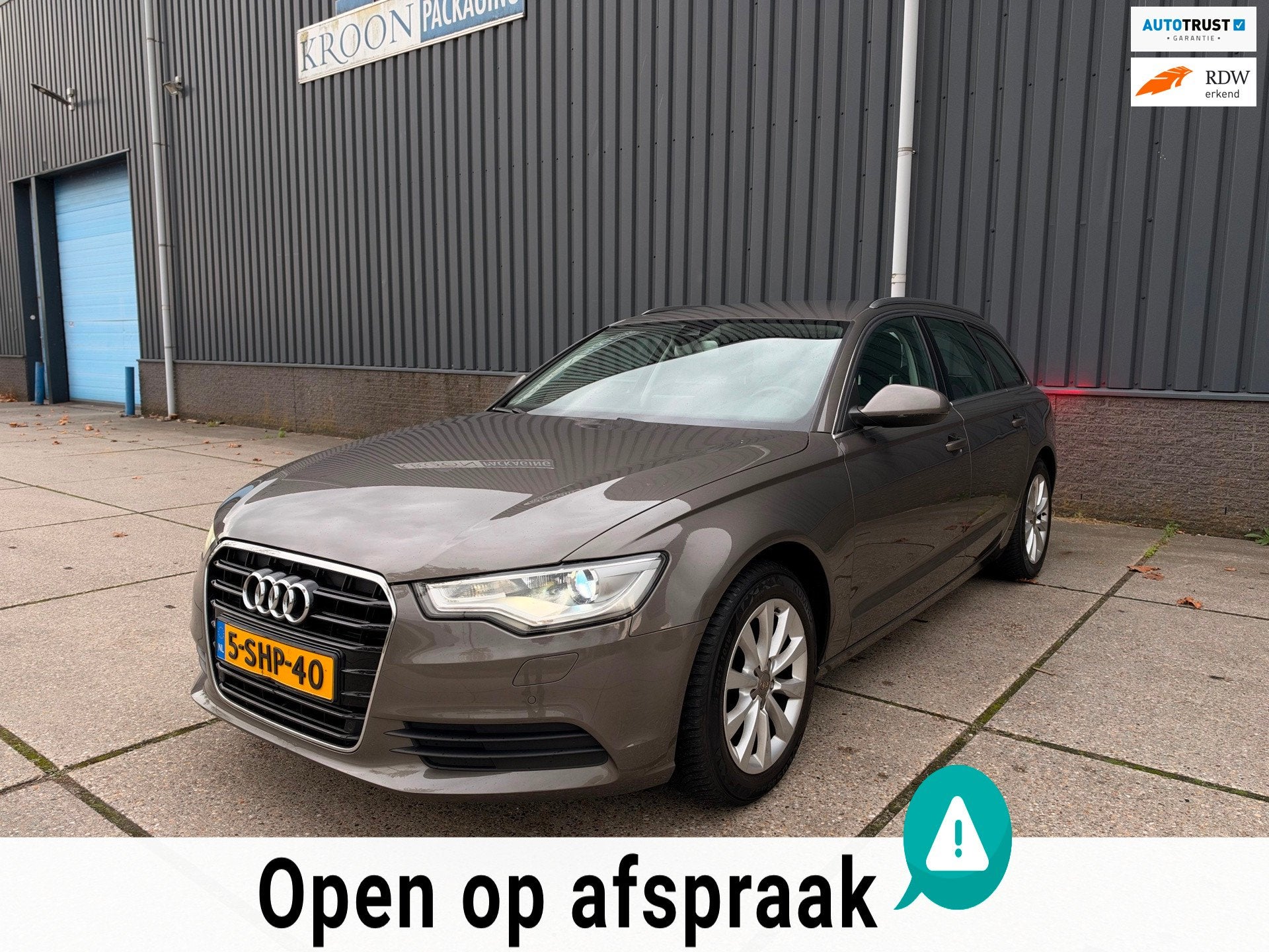 Audi A6 Avant 2.8 FSI Pro Line Plus LEER/NAVI/XENON/LED/NAP/, Auto's, Gebruikt, 2773 cc, Leder en Stof, 204 pk