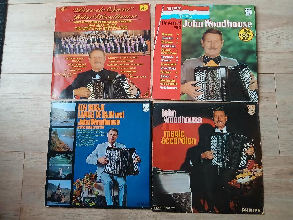 John Woodhouse LP's (4x), Ophalen of Verzenden, Gebruikt, 12 inch, Europees