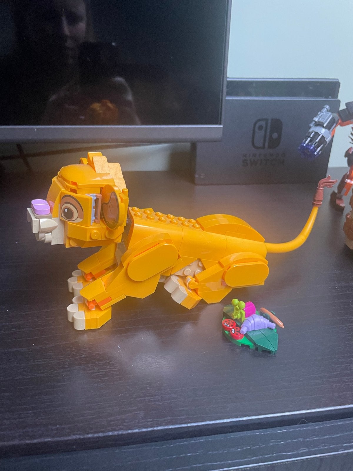 LEGO Disney De Leeuwenkoning Simba 43243, Ophalen of Verzenden, Zo goed als nieuw, Overige merken