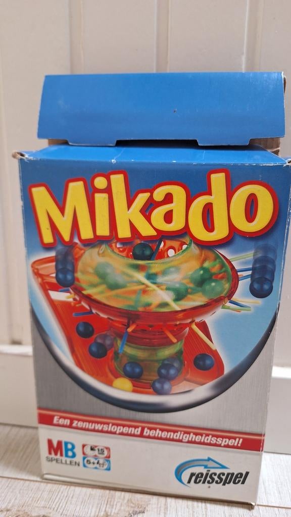 Mikado behendigheidsspel - Zo goed als nieuw, Ophalen of Verzenden, Zo goed als nieuw, MB Spellen