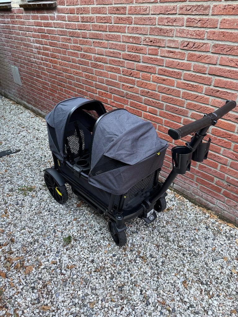 Veer cruiser bolderkar, Ophalen, Opvouwbaar, Zo goed als nieuw