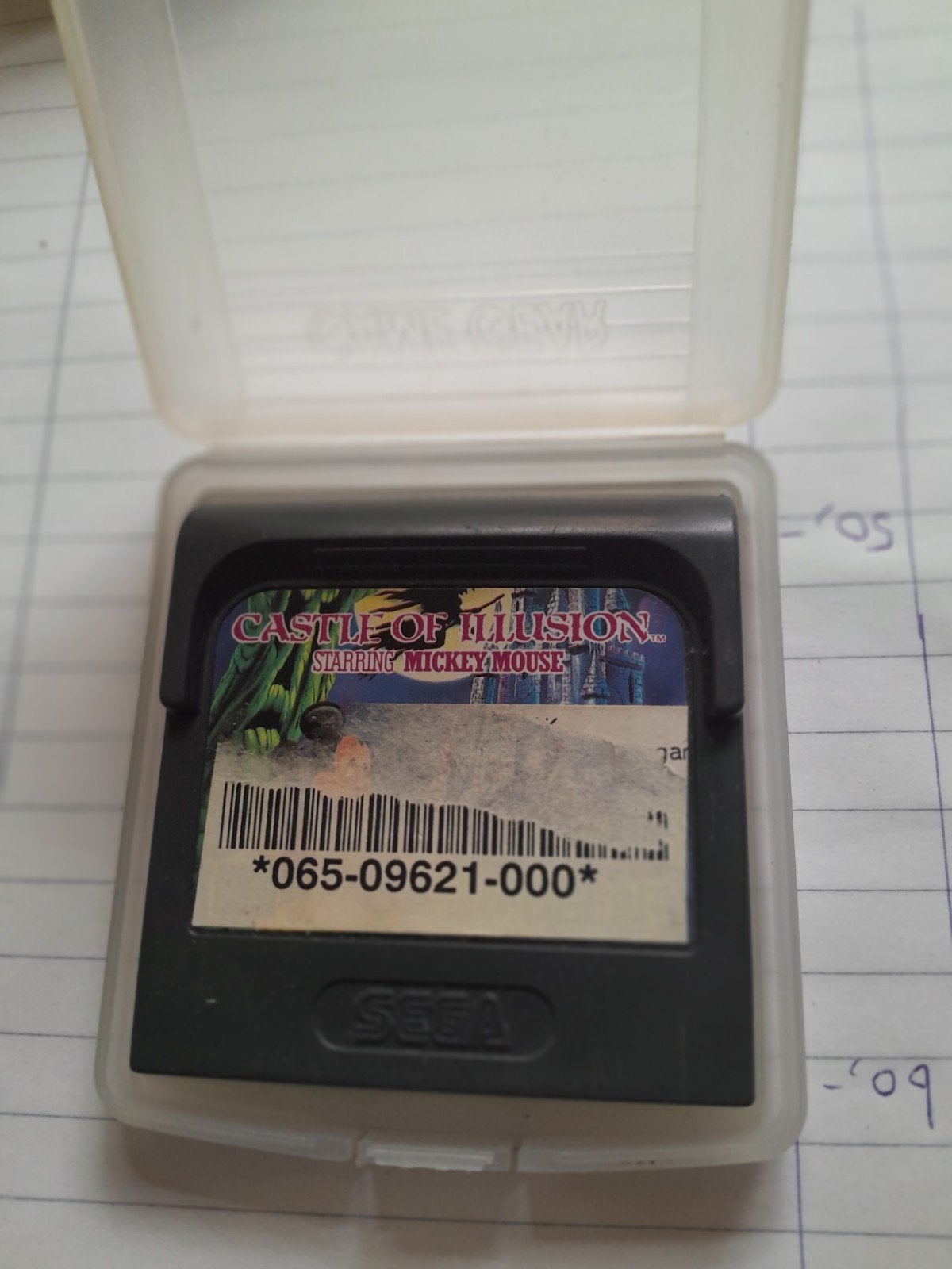mickey mouse castlecof illusion game gear, Avontuur en Actie, Gebruikt, Game Gear, 1 speler