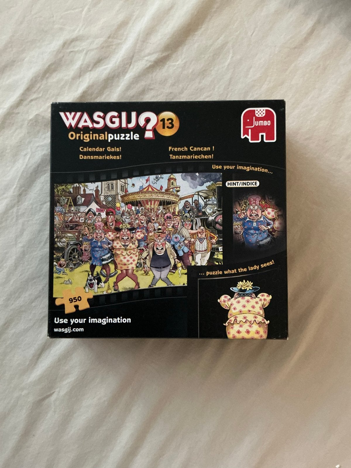 Wasgij Original 13: Calendar Girls,Dansmariekes, 950 stukjes, Ophalen, 500 t/m 1500 stukjes, Gebruikt, Legpuzzel
