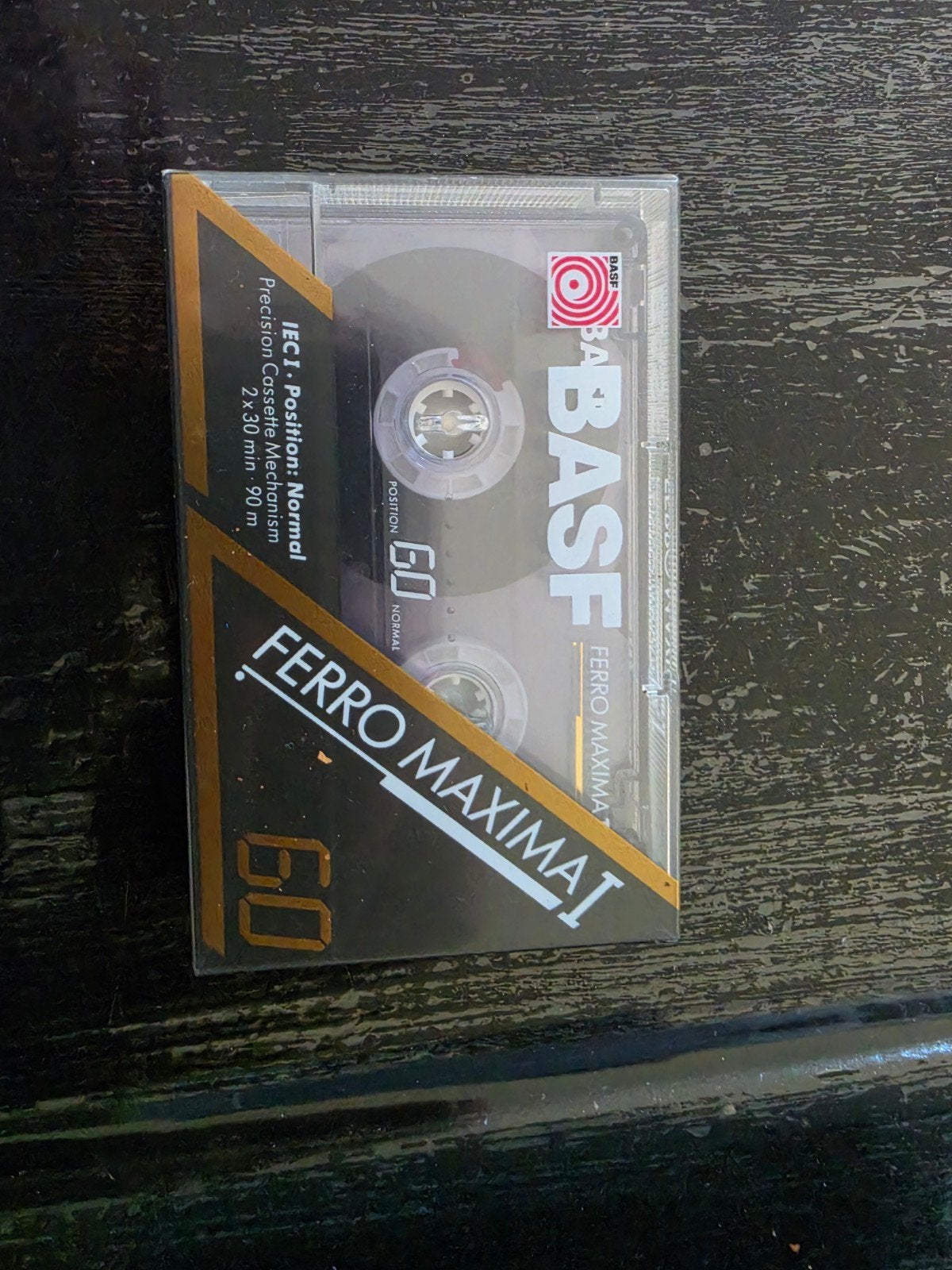 BASF Ferro Maxima I Cassettebandje 60 min sealed, Ophalen of Verzenden, Nieuw in verpakking, 1 bandje, Onbespeeld