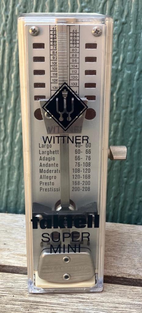 Metronoom super-mini Wittner (prijs incl. verzend), Verzenden, Gebruikt, Overige instrumenten