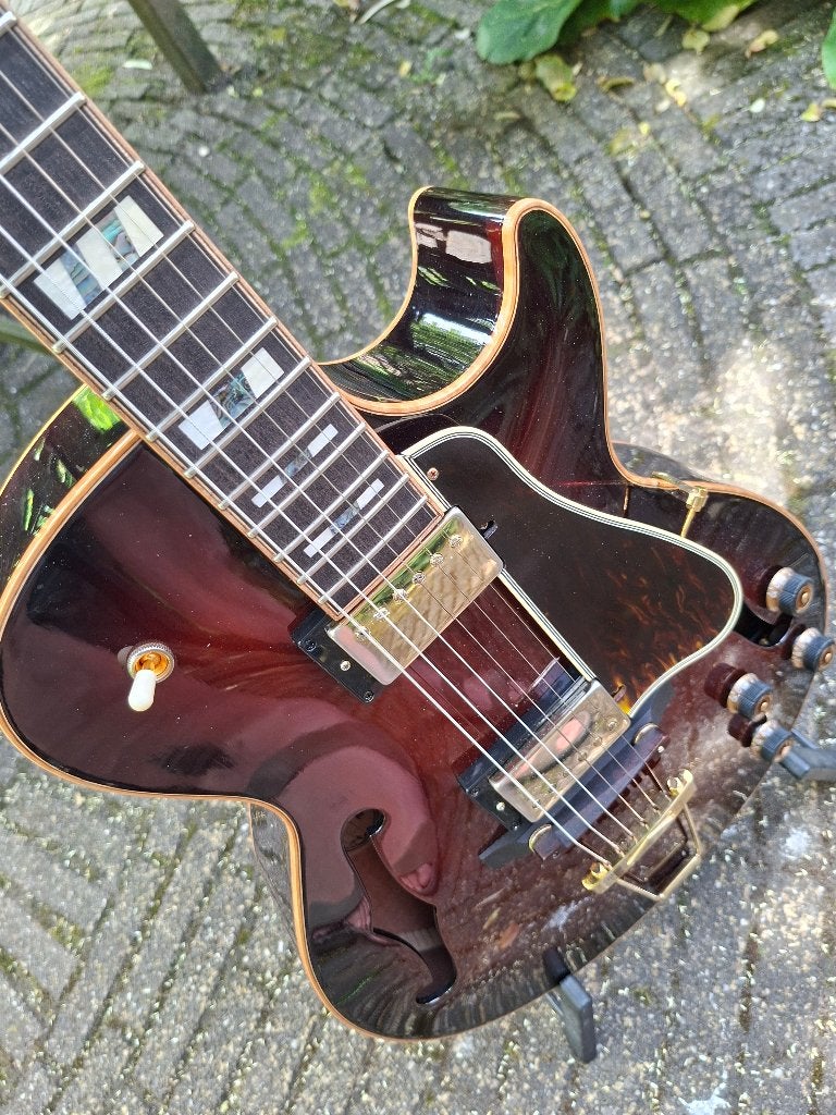 Ibanez SS300 Artstar Solid Top Dark Violin Sunburst, Ophalen of Verzenden, Zo goed als nieuw, Hollow body, Ibanez
