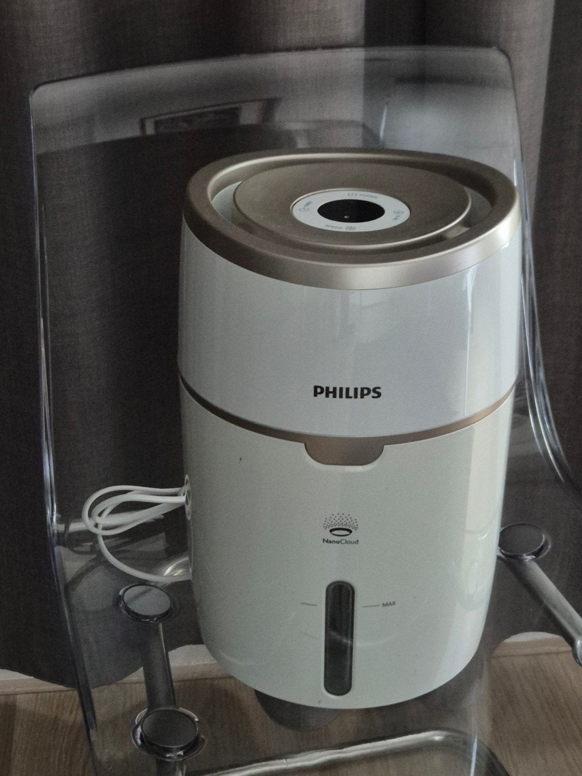 Philips Luchtbevochtiger NanoCloud, Ophalen