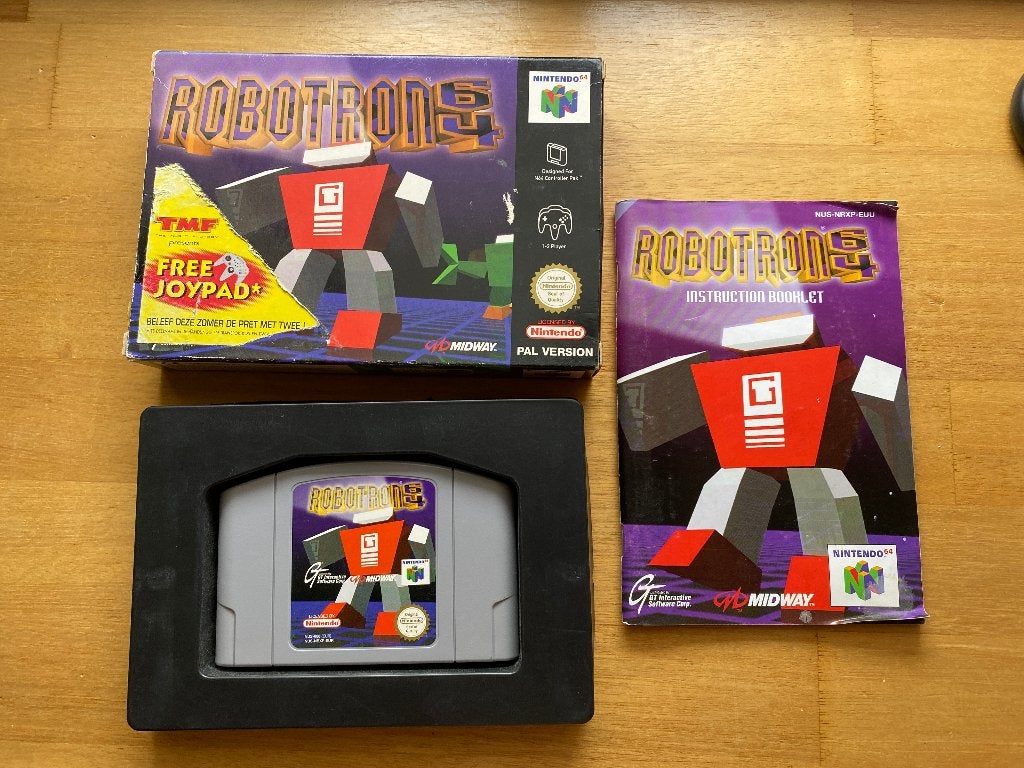 robotron 64 n64, 1 speler, Racen en Vliegen, Ophalen of Verzenden, Zo goed als nieuw