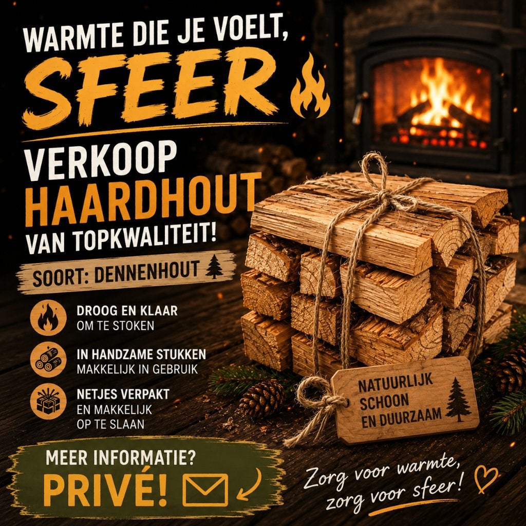 Haardhout, Tuin en Terras, Minder dan 3 m³, Ophalen