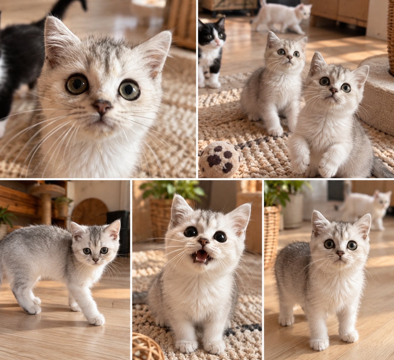 Britse Korthaar kittens – direct beschikbaar, Meerdere dieren, Gechipt