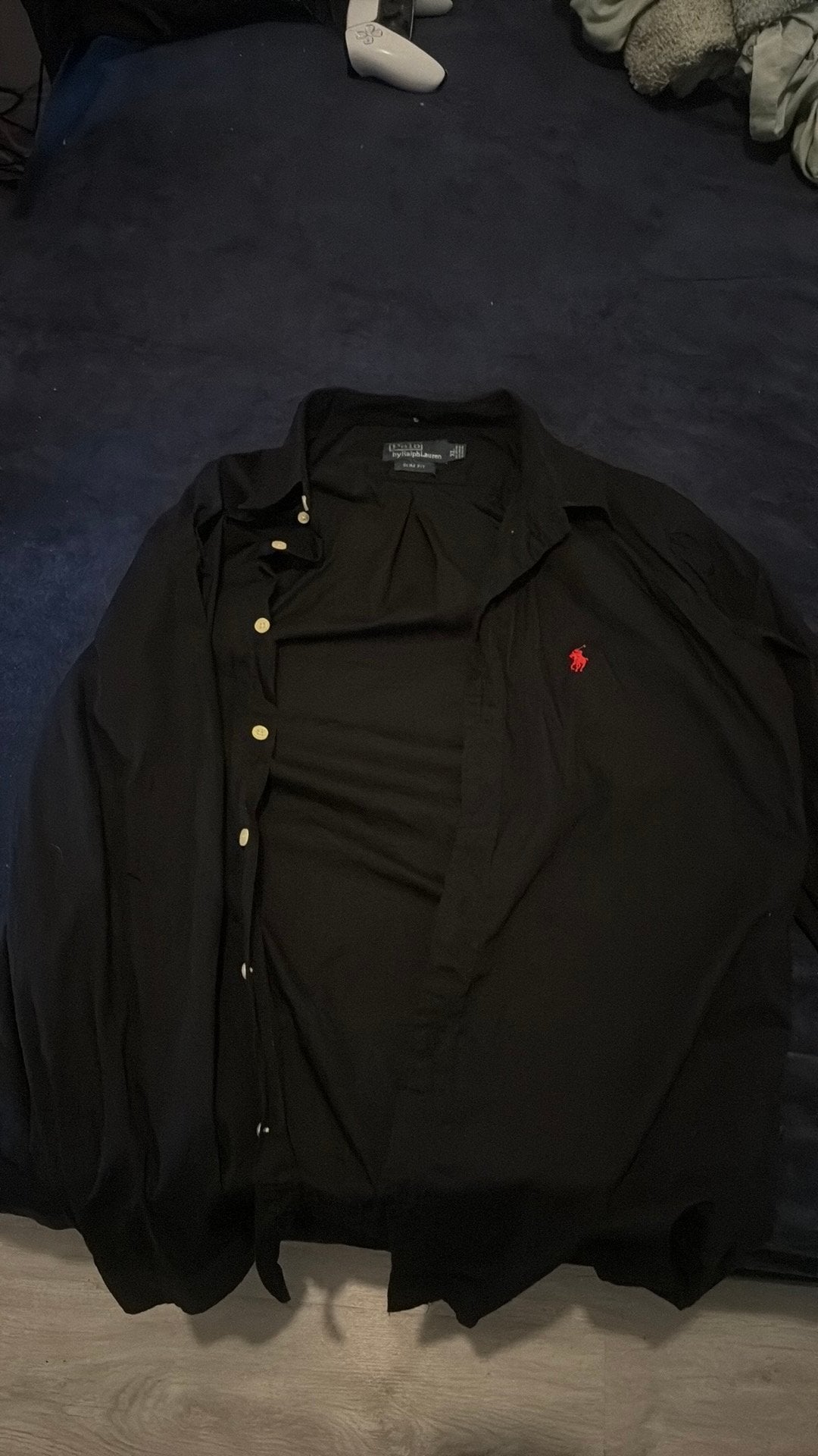 Ralph lauren blouse XL, Kleding | Heren, Overhemden, Ophalen of Verzenden, Zo goed als nieuw, Blauw, Halswijdte 43/44 (XL)