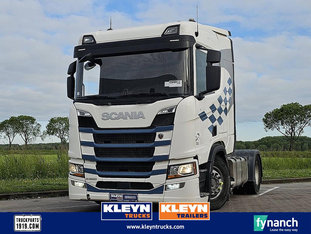SCANIA R500 nb ret. pto+hydr., Auto's, Vrachtwagens, Automaat, Euro 6, Scania, Wit