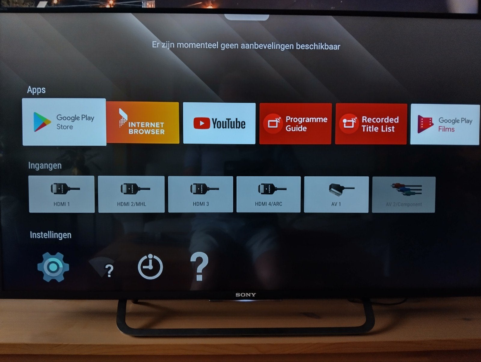 Sony Bravia 43 inch Smart TV - KD-43X8305C, Ophalen, 50 Hz, 4k (UHD), Smart TV