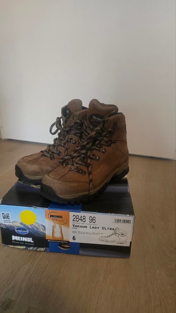 Meindl Vakuum Lady Ultra wandelschoenen in maat 39,5, Ophalen of Verzenden, Gebruikt, Schoenen