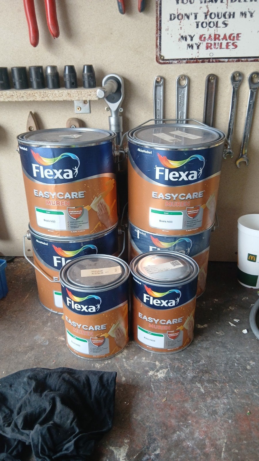 flexa muurverf binnen!!!, Ophalen of Verzenden