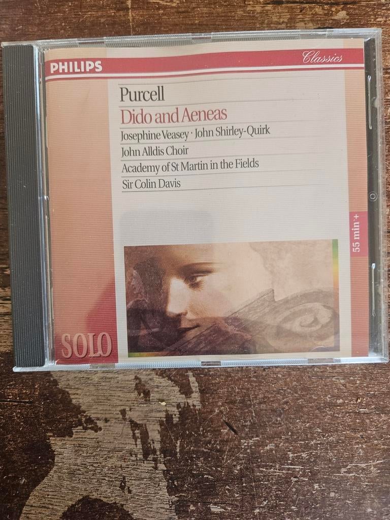 Purcell - Dido and Aeneas (Philips Classics CD), Cd's en Dvd's, Cd's | Klassiek, Zo goed als nieuw, Opera of Operette, Barok, Ophalen of Verzenden
